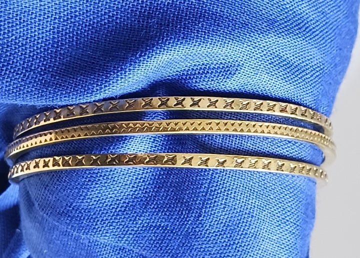 Bracelet touareg en bronze