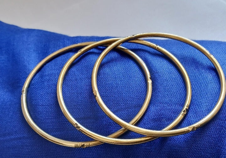 Bracelet touareg en bronze
