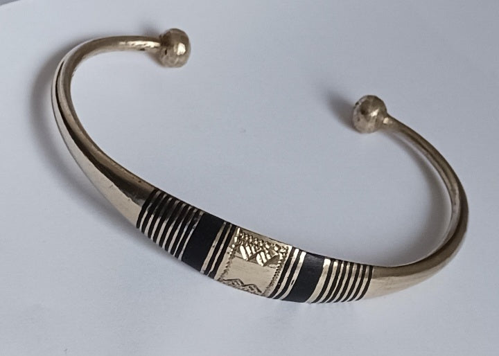 Bracelet touareg en bronze