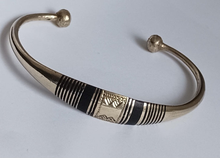 Bracelet touareg en bronze