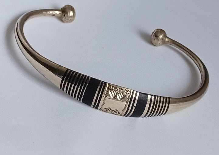 Bracelet touareg en bronze