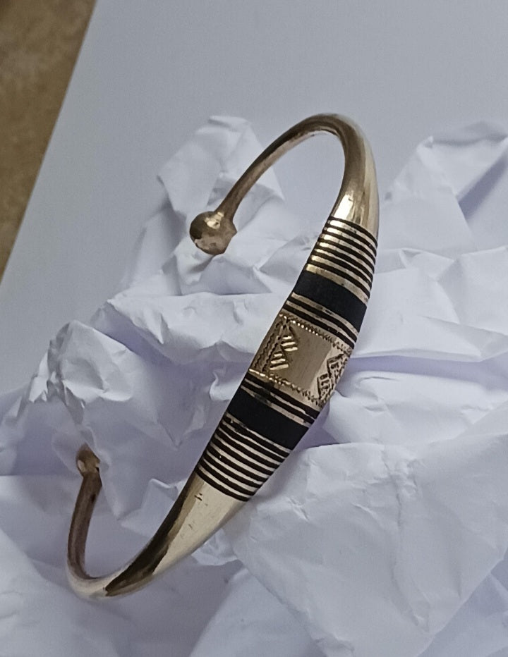 Bracelet touareg en bronze