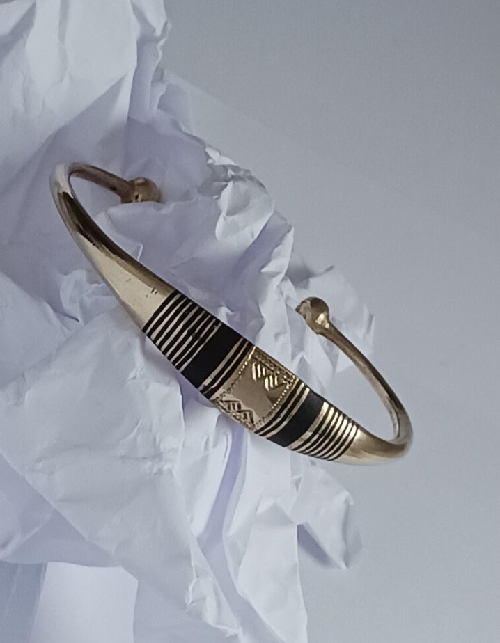 Bracelet touareg en bronze