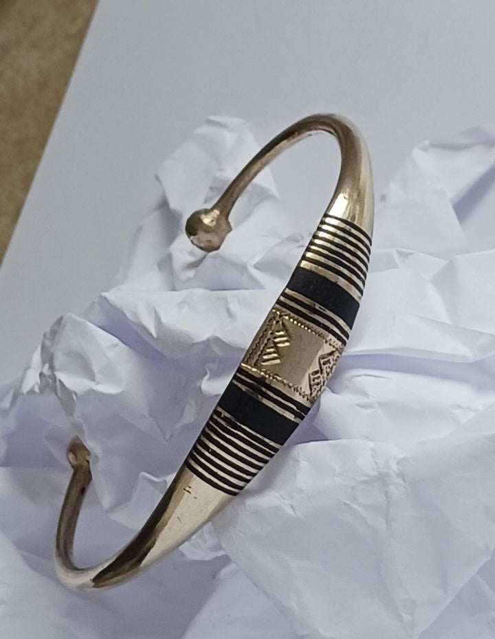 Bracelet touareg en bronze