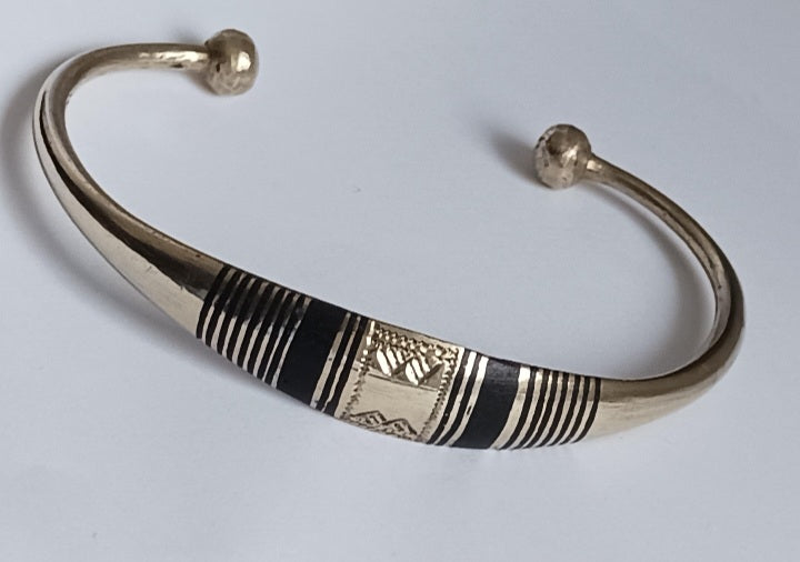 Bracelet touareg en bronze