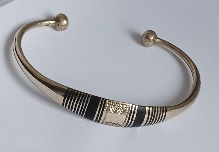 Bracelet touareg en bronze