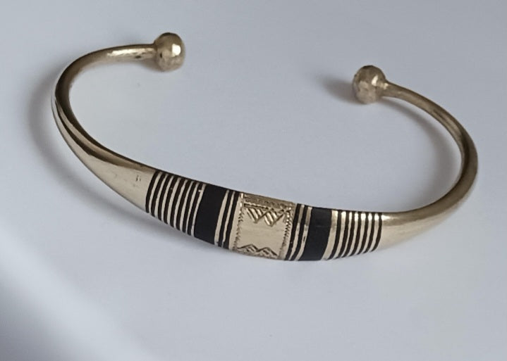 Bracelet touareg en bronze