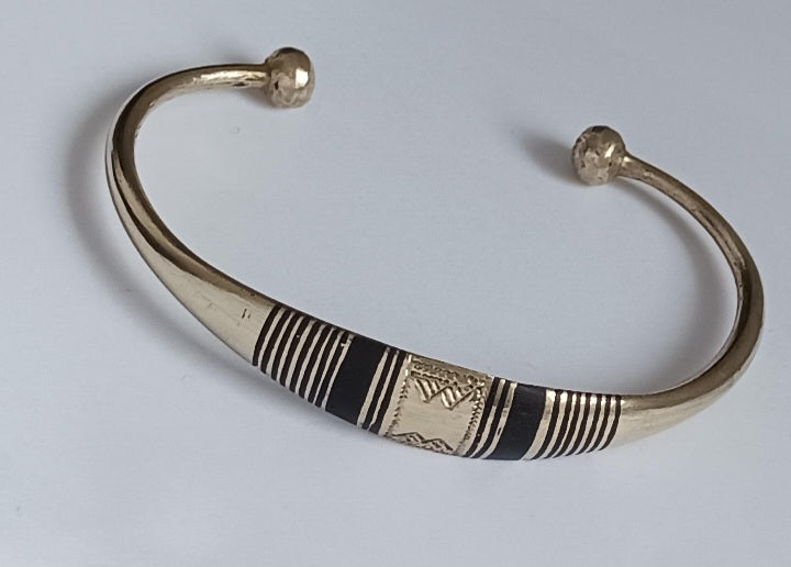 Bracelet touareg en bronze