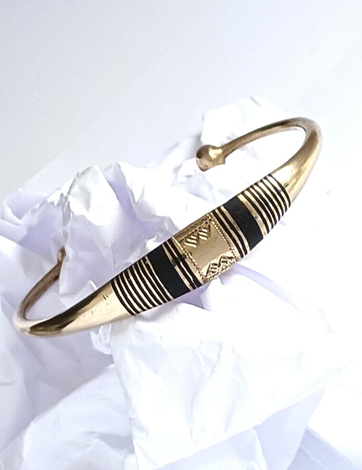 Bracelet touareg en bronze