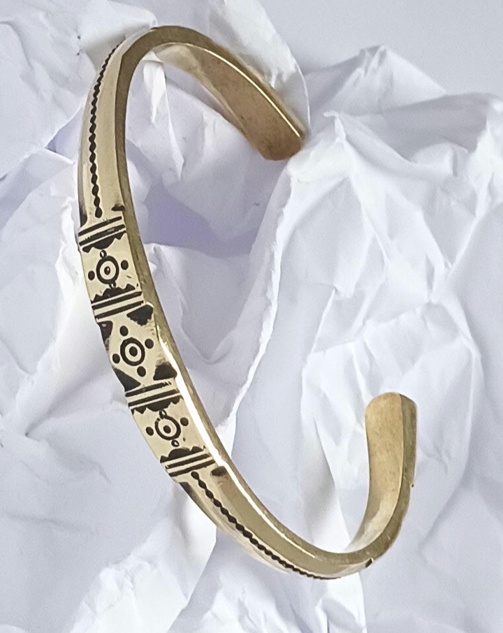 Bracelet touareg en bronze