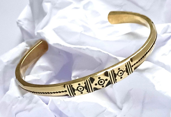 Bracelet touareg en bronze