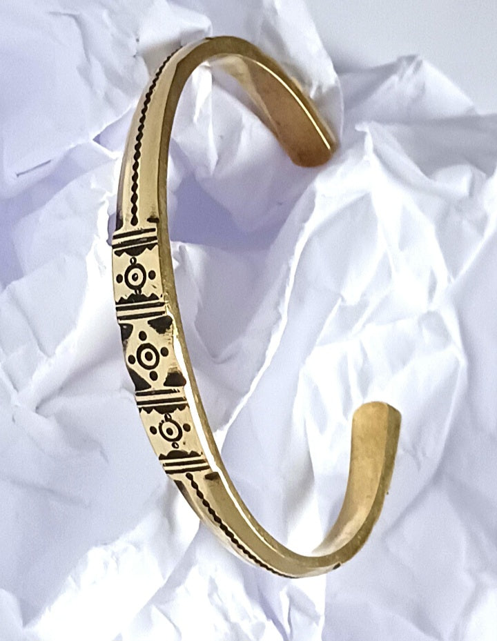 Bracelet touareg en bronze