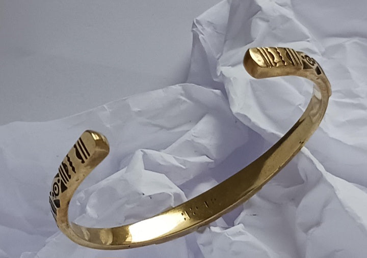 Bracelet touareg en bronze