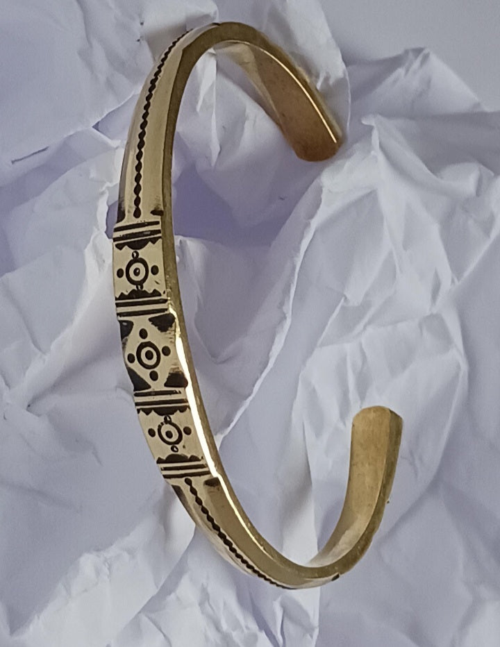 Bracelet touareg en bronze