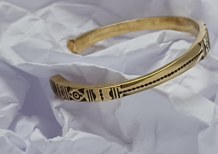 Bracelet touareg en bronze