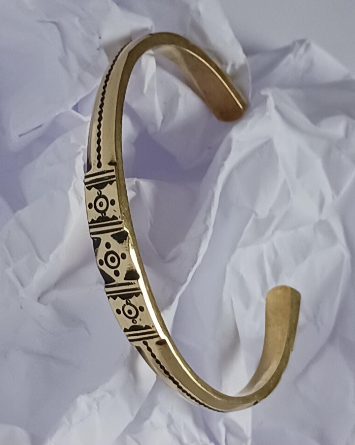 Bracelet touareg en bronze