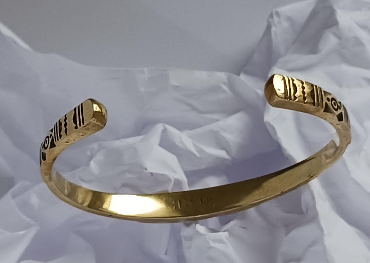Bracelet touareg en bronze