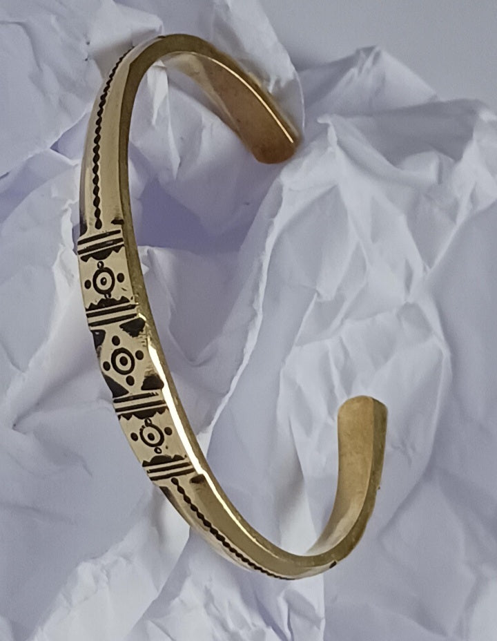 Bracelet touareg en bronze