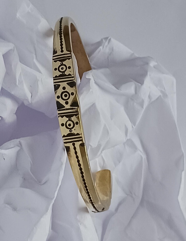 Bracelet touareg en bronze