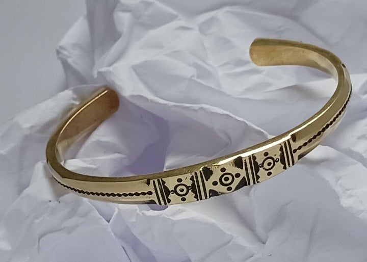 Bracelet touareg en bronze