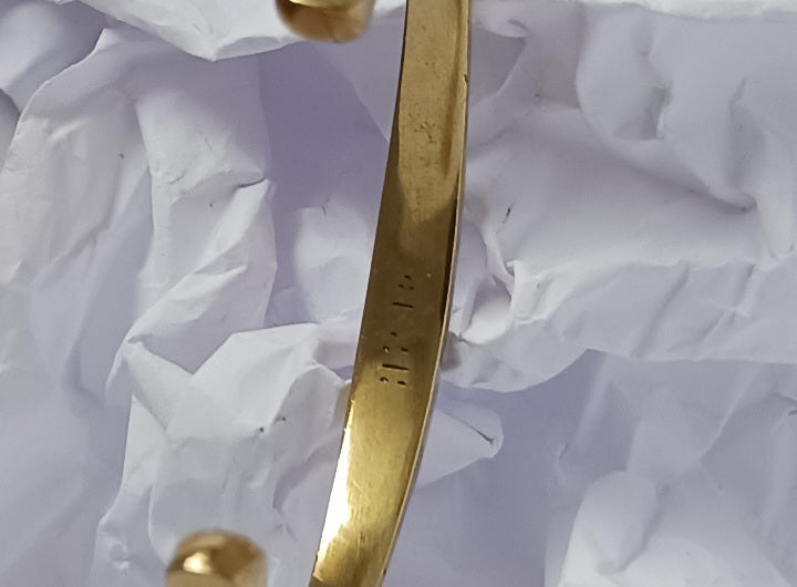 Bracelet touareg en bronze