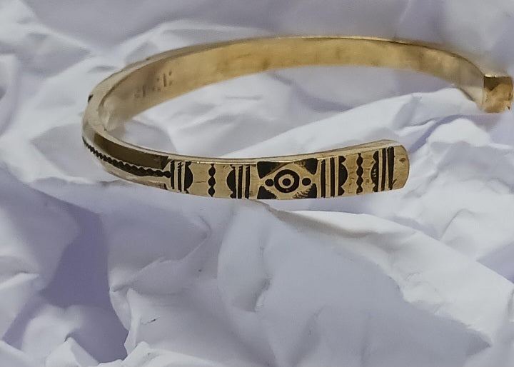 Bracelet touareg en bronze
