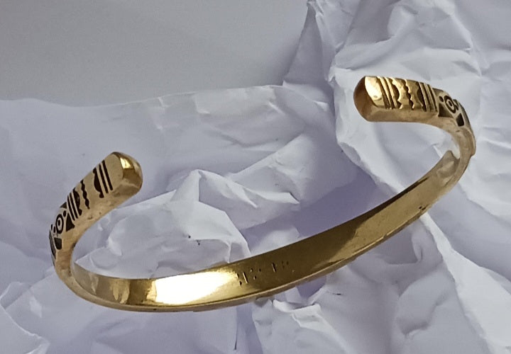 Bracelet touareg en bronze