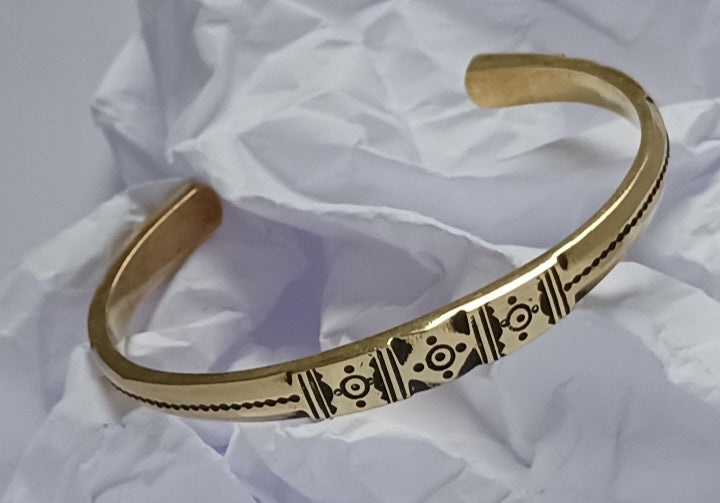 Bracelet touareg en bronze