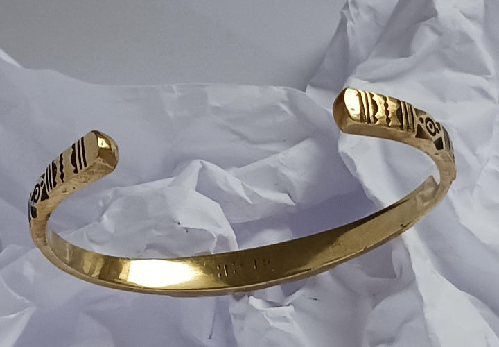 Bracelet touareg en bronze