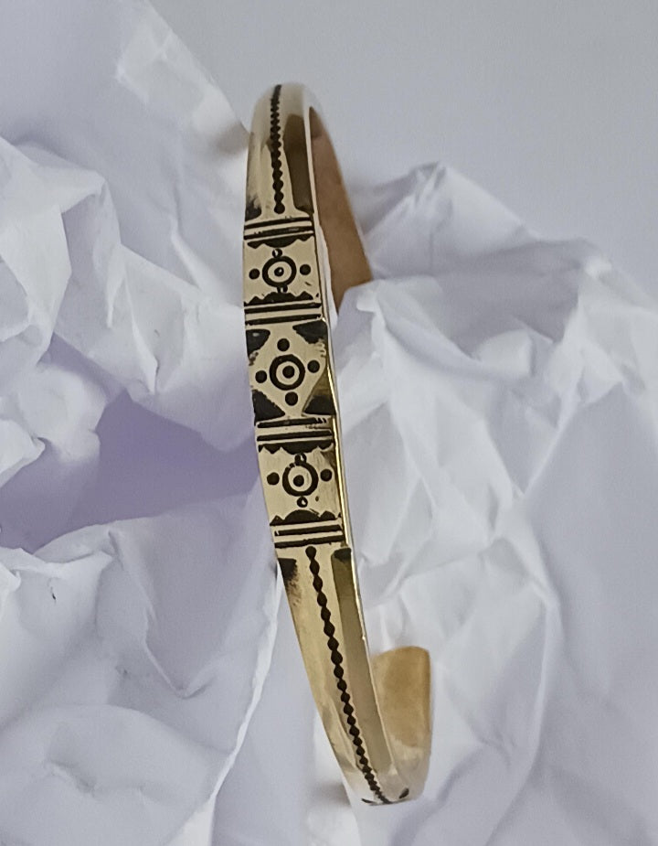 Bracelet touareg en bronze