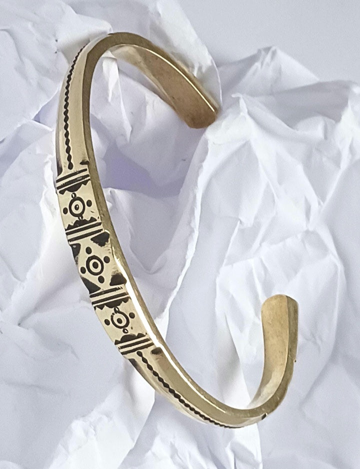 Bracelet touareg en bronze