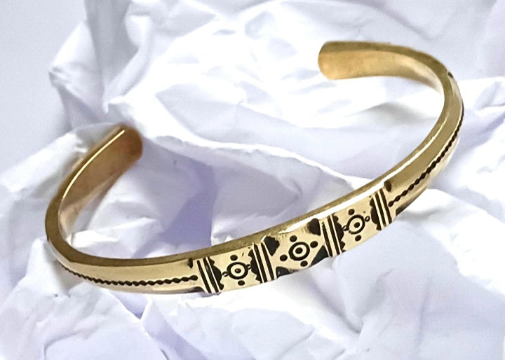 Bracelet touareg en bronze
