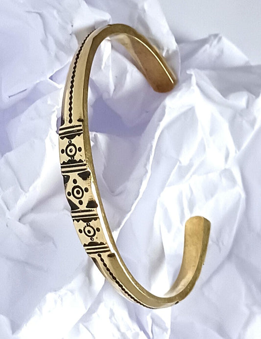 Bracelet touareg en bronze