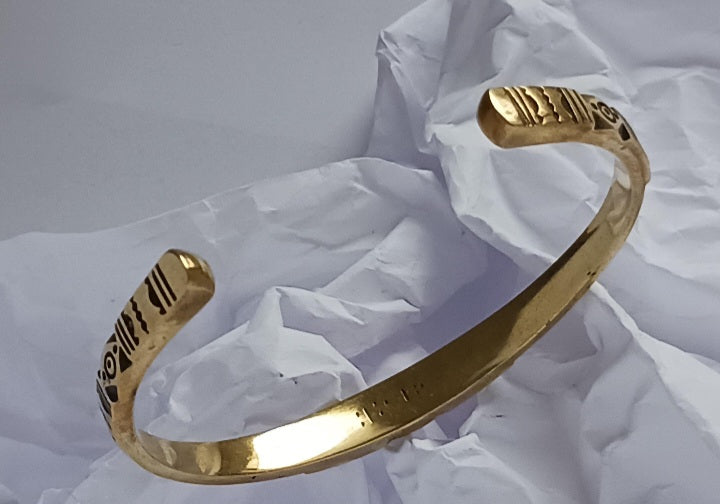 Bracelet touareg en bronze