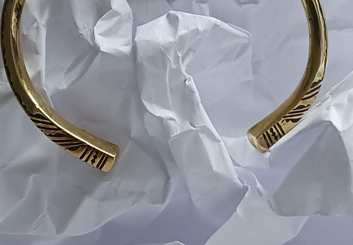 Bracelet touareg en bronze