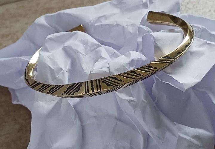 Bracelet touareg en bronze