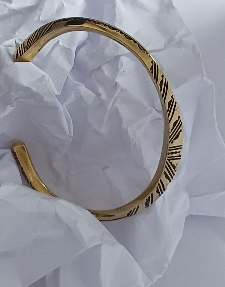 Bracelet touareg en bronze