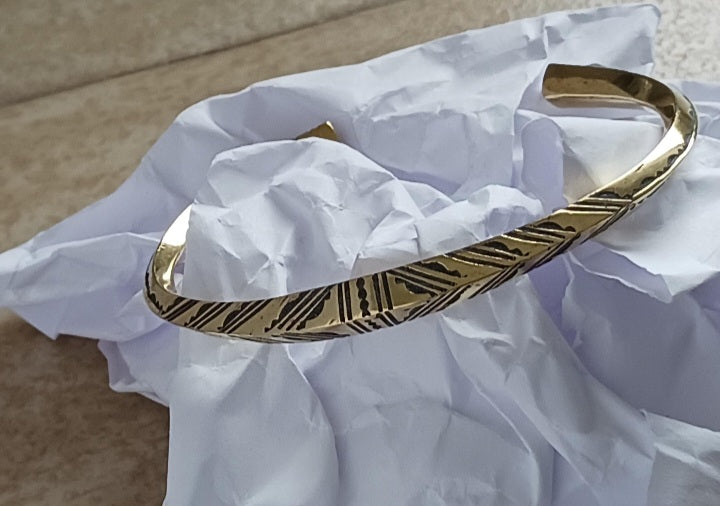 Bracelet touareg en bronze