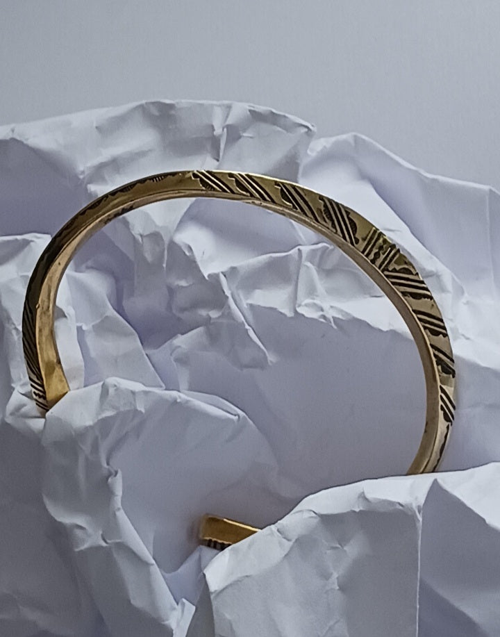 Bracelet touareg en bronze