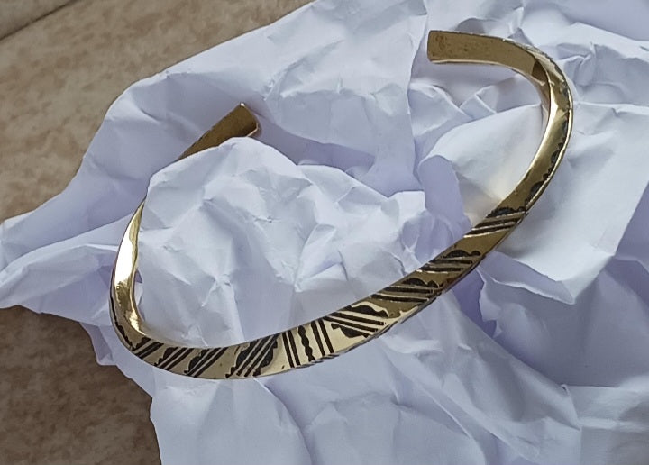 Bracelet touareg en bronze
