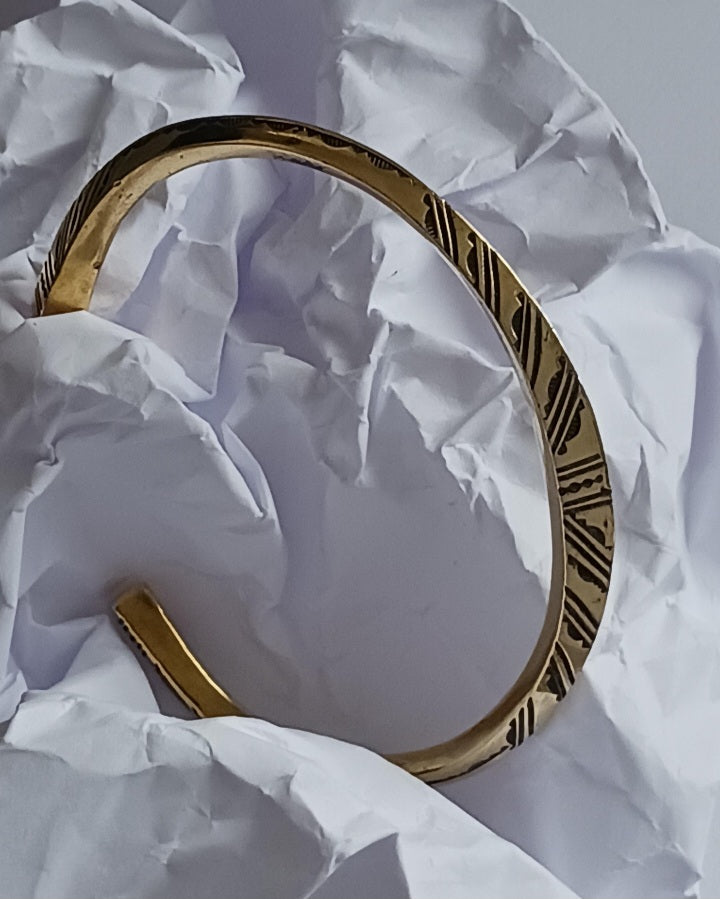 Bracelet touareg en bronze