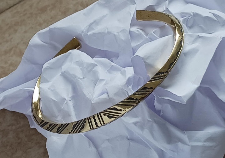 Bracelet touareg en bronze