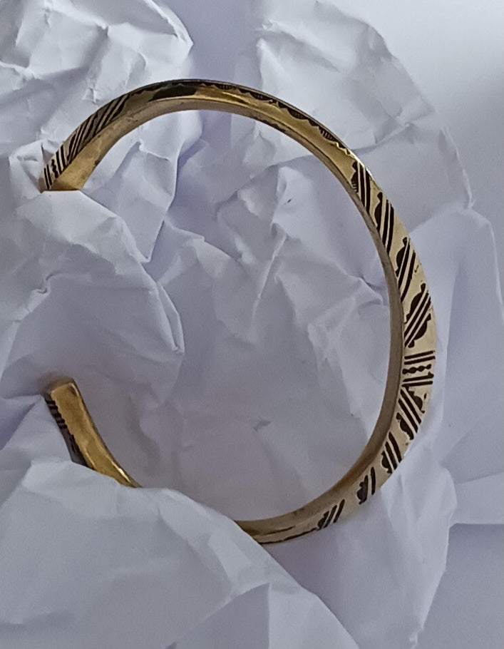 Bracelet touareg en bronze