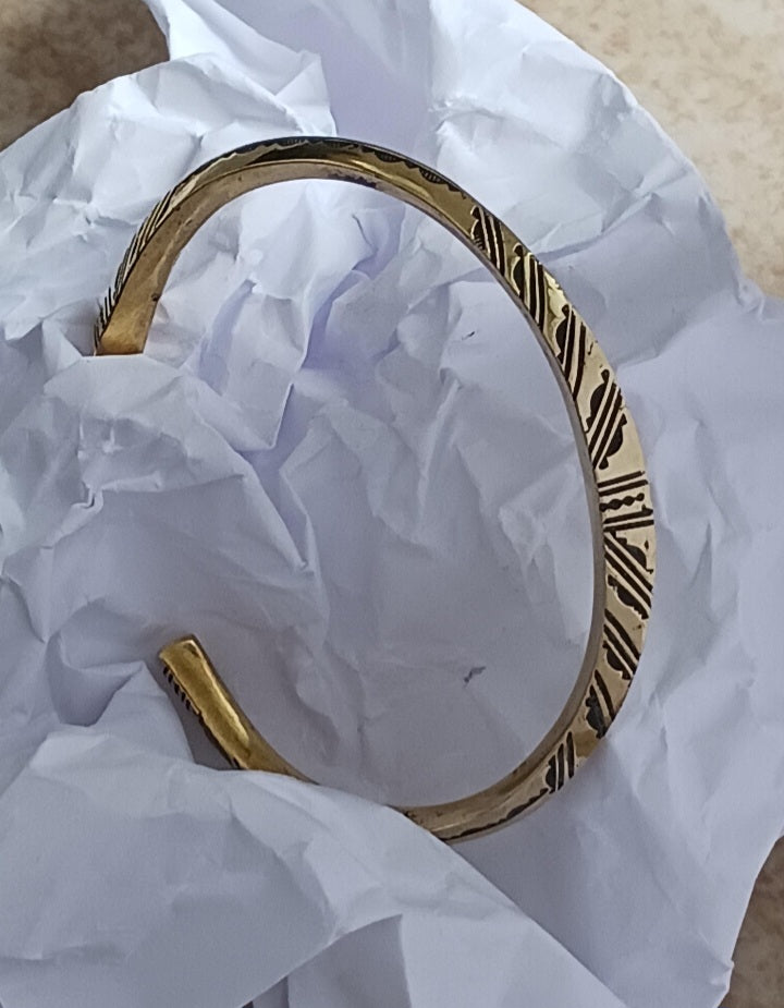 Bracelet touareg en bronze