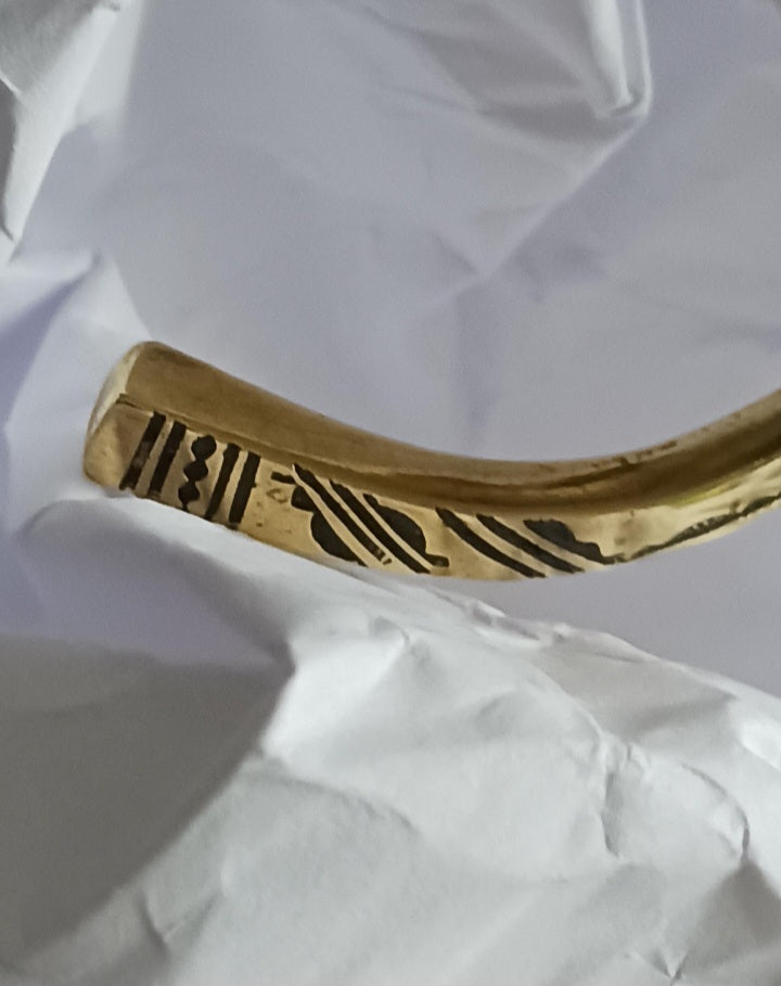 Bracelet touareg en bronze