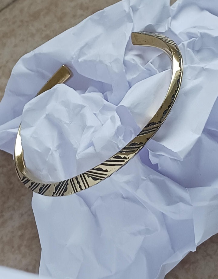 Bracelet touareg en bronze