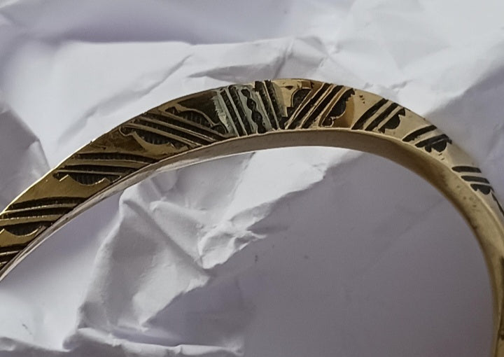 Bracelet touareg en bronze