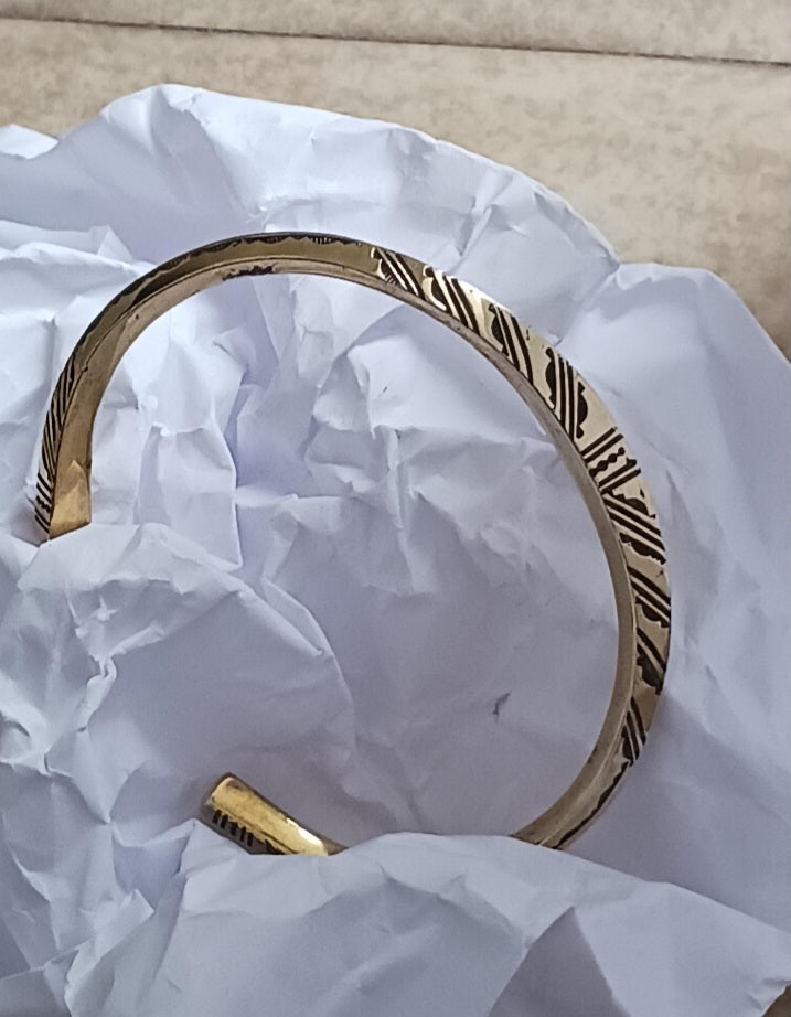 Bracelet touareg en bronze