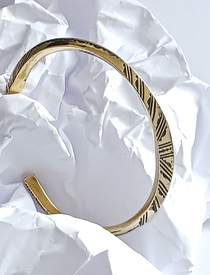 Bracelet touareg en bronze