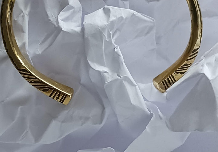 Bracelet touareg en bronze
